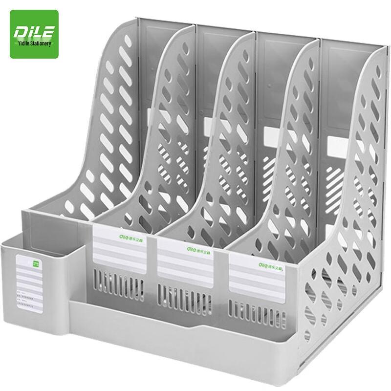 Dile Multi-functional Desktop File Organizer with Pen Holder