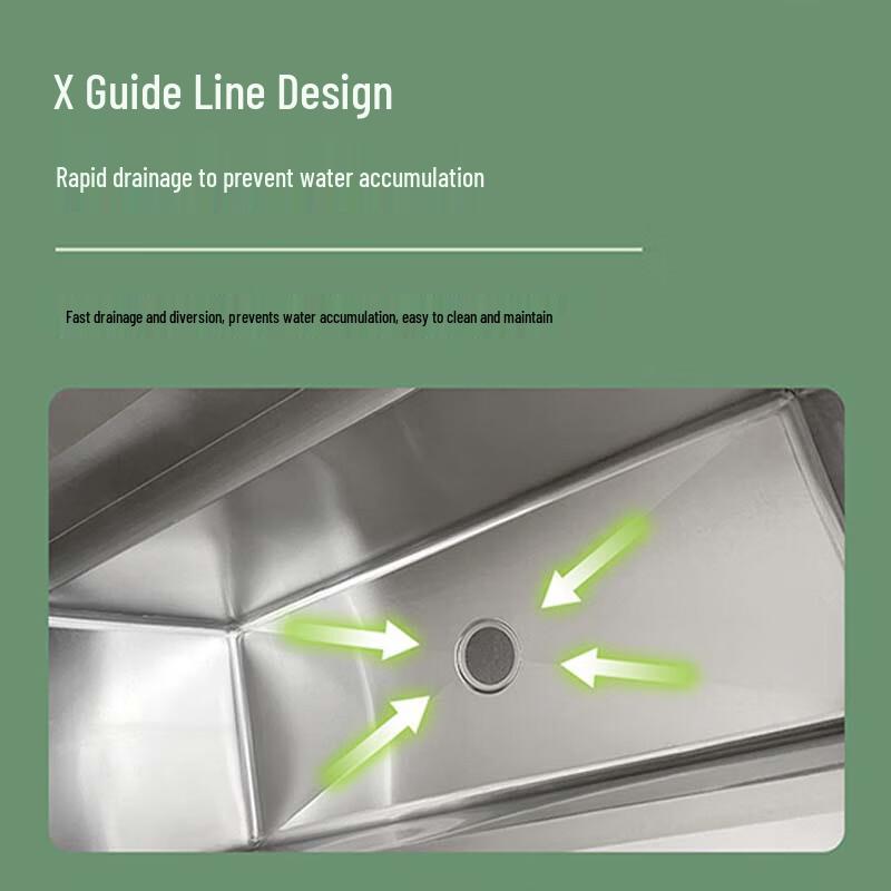 Beifu Thickened Stainless Steel Single Kitchen Sink