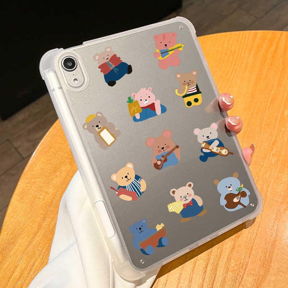 100 Adorable Cartoon Teddy Bear Stickers Decorate Your Suitcase Notebook And More!