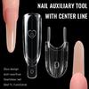 120 Pièces Formes d'Extension d'Ongles Sans Clip Style Sandwich Matériau ABS Flexible et Résistant pour Diverses Formes d'Ongles