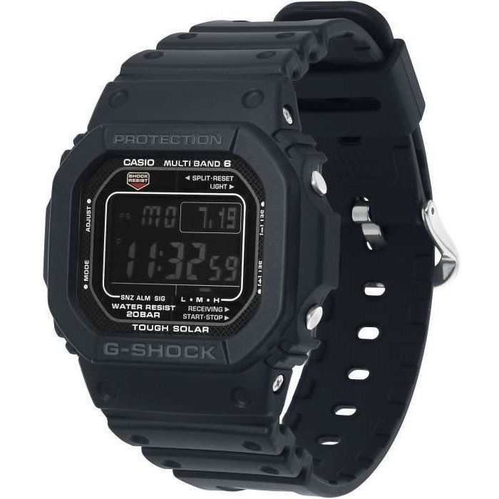 Orologio - Casio - G-Shock The Origin - Uomo - Nero - Energia solare - Impermeabilità 20 Atm
