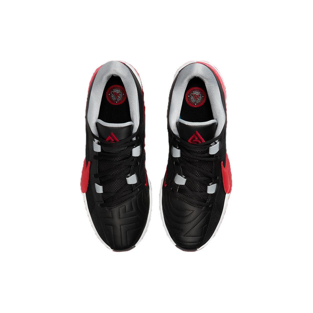 Nike Кроссовки мужские Zoom Freak 5 Double Trouble черные университетско-красные — фото 4