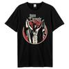 Amplified Unisex Adult Baphomette Twin Temple T-Shirt