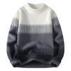 2025 Herren Winter Nerz Samt Vogelscheuche Strick Rundhals Pullover