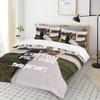 Custom Photo Three-Piece Quilt Cover 3D Digital Printing Bedding Set Diy Bed Cover