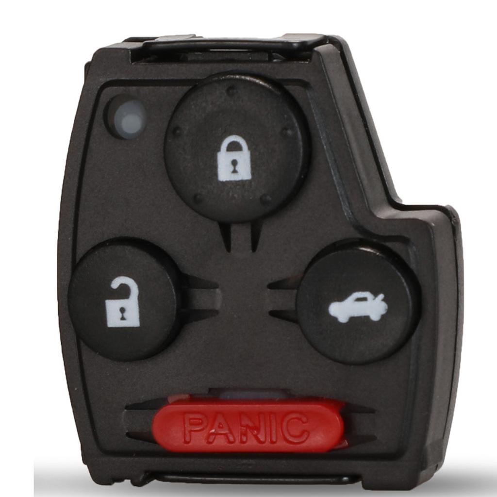 Jingyuqin With Buttons Pad Keyless Entry Remote Car Key Fob For Honda Accord 2003 2004 2005 2006 2007