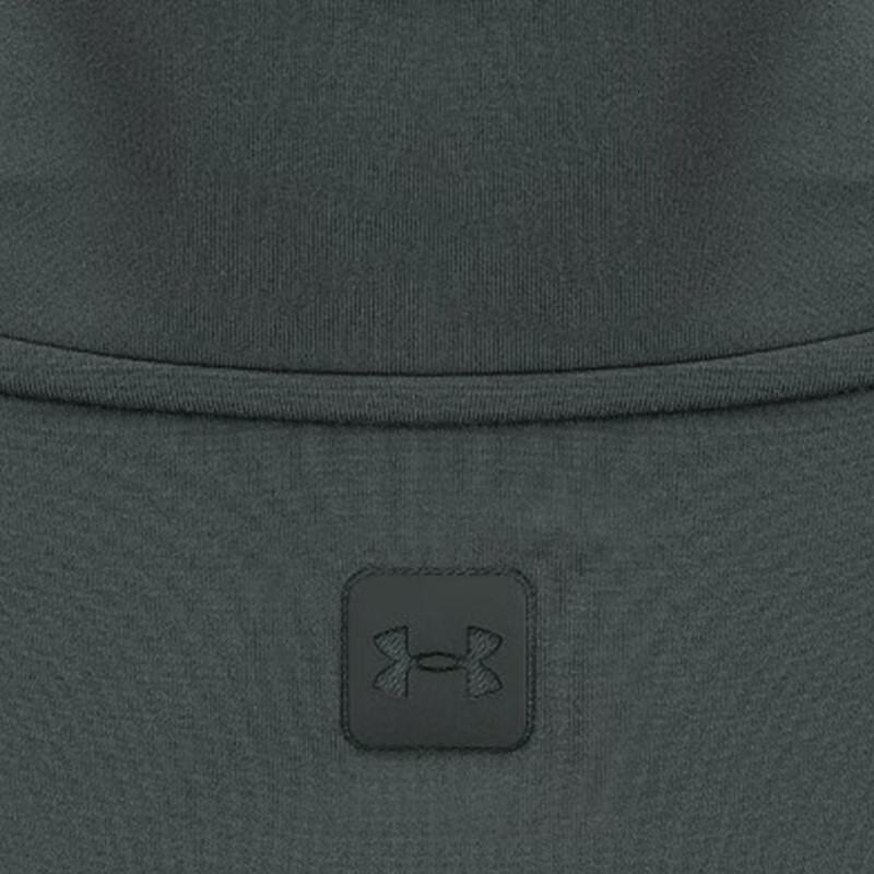 Under Armour Solid Color Print Half-Zip Outdoor Training Sports Stand Collar Long Sleeve Raglan T-Shirt Men Tops Grey 1378991-012