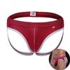 Sexy Gay Men Mesh Jockstrap Underwear Sissy Panties Cueca Tanga Male Thong G String Hollow Out Strap Briefs Erotic Lingerie