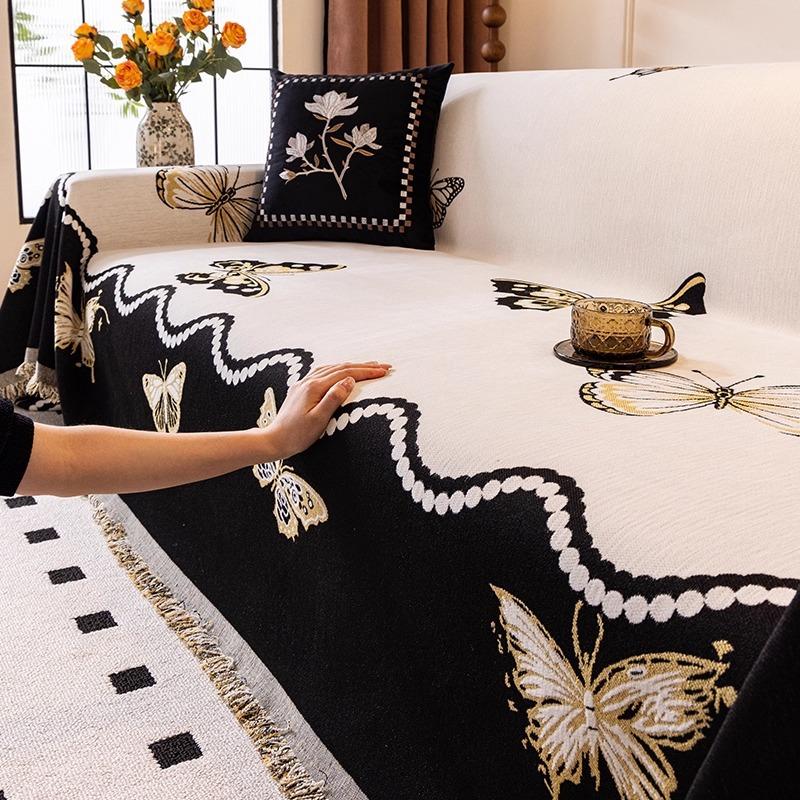 Light Luxury High-end Sofa Towel, Cover Cloth, French Sofa Seat Cushion, All-inclusive Sofa Cover, Anti-cat Scratch Sofa Cushion