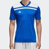 adidas Soccer Training V-Neck Short Sleeve T-Shirt Men Tops Cobalt-Blue White CE8965
