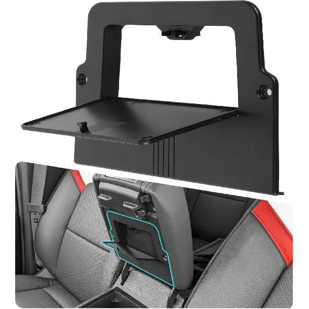 Updated Hidden Storage For -2025 Chevy Colorado Canyon Center Console Organizer Armrest Secret Compartment Tissue Holder Interior Accessories Black
