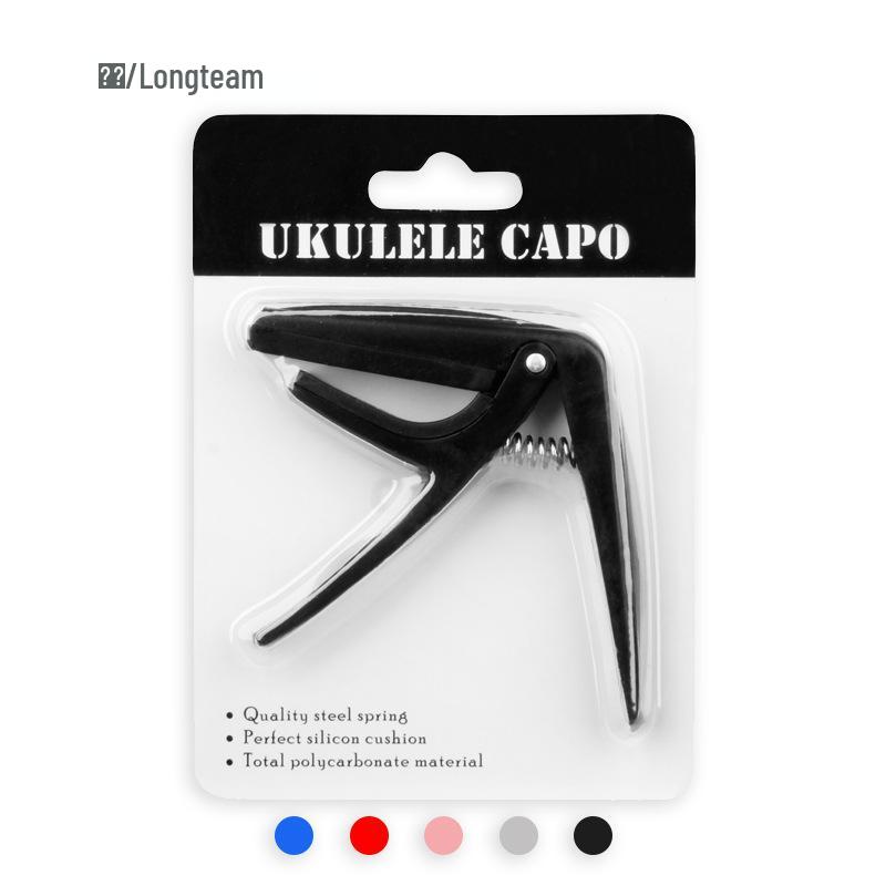 Ukulele 4-String Capo Clip for Transposing and Tone Adjustment Ukulele Special белый