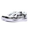 Li Ning Tianji Sharp Edge Low top Skateboard Shoes Unisex Black White New AGCU095-5(Team1745-)