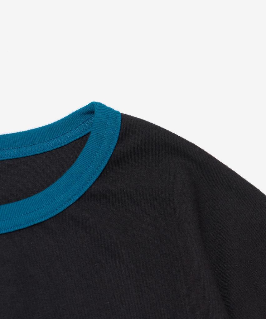 TAILOR STUDIO Heritage Ringer T-Shirt (Charcoal)