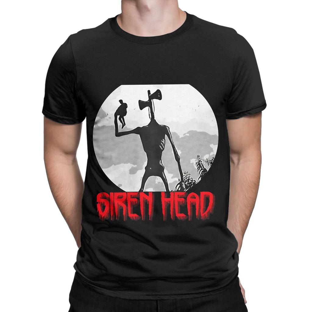 Siren Head weiß Grafik 100% Baumwolle T-Shirt Siren Head T-Shirts Oberteile Für Unisex