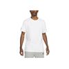 Nike Solid Color Sport Crew Neck Tee Men Tops White CZ0881-100