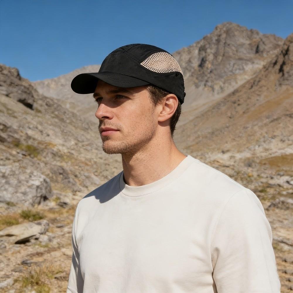 Japanese Retro Style Baseball Cap Quick-Dry Sun Visor Hat Stylish Peaked Cap Summer Season