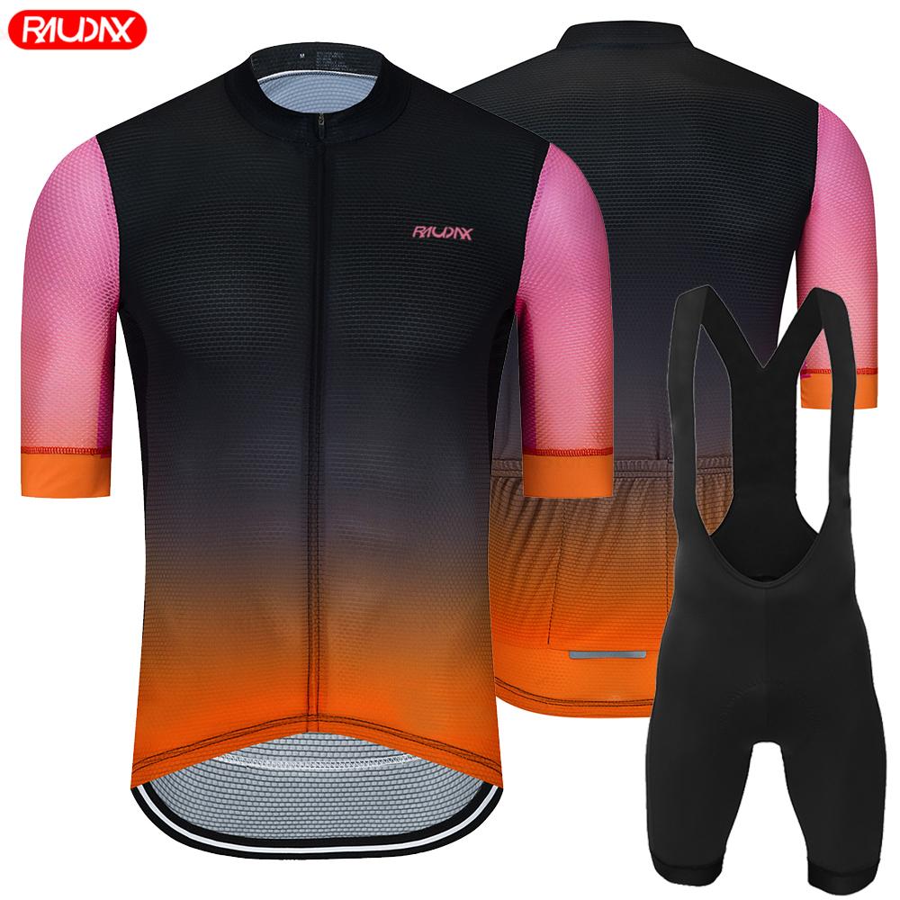 2026 Summer Breathable Cycling Suit Set Anti-UV Cycling Clothing Breathable Racing Sport Bicycle Jersey Cycling Shirts Top Jerseys
