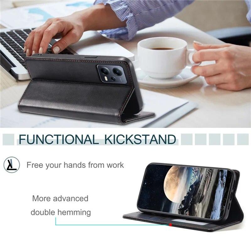 Leder Brieftasche Handyhülle für XiaoMi POCO X5 Pro F5 M5S RedMi Note 12 Pro Plus 11 für Google Pixel 8 Pro 7A 7 für Huawei P60 Pro P50 P40 Flip Cover