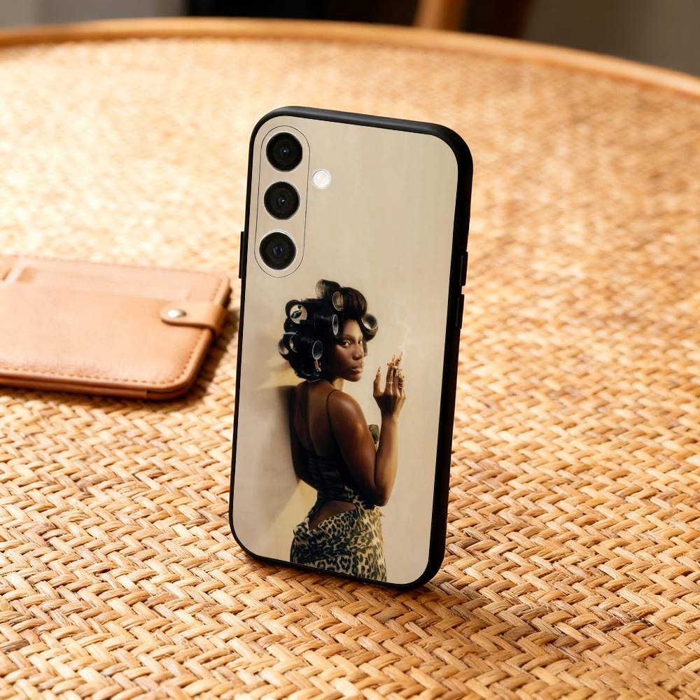 Rapper D-Doechii Phone Case For Samsung A73,72,71,53,52,51,22,91,80, Soft Black Cover