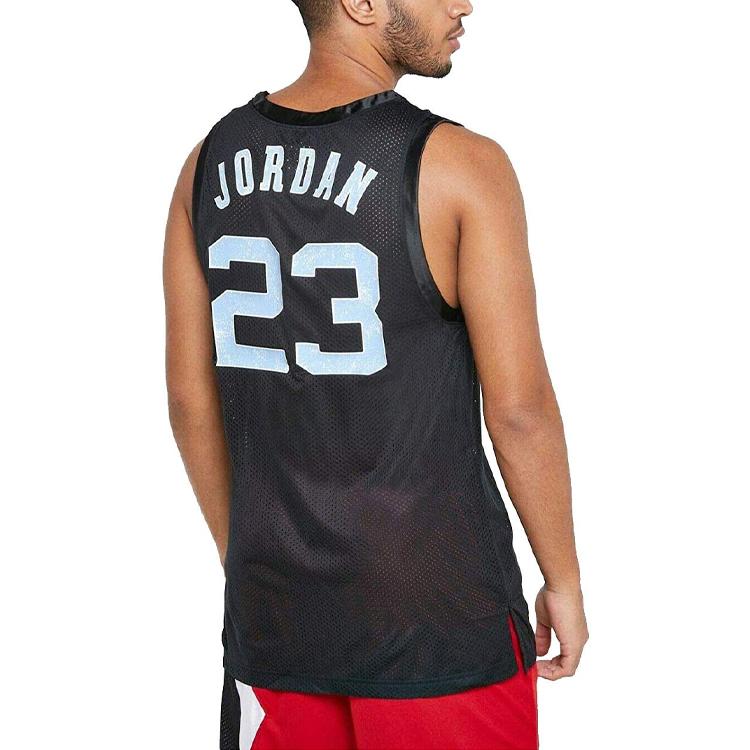 Jordan Basketball Jersey Men's Black CZ2499-010