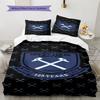 WHUFC Logo  Bedding Quilt Set Quilt Cover Pillowcase Home Decoration Birthday Gift (1 * Duvet Cover + 2 * Pillowcase, Without Core)