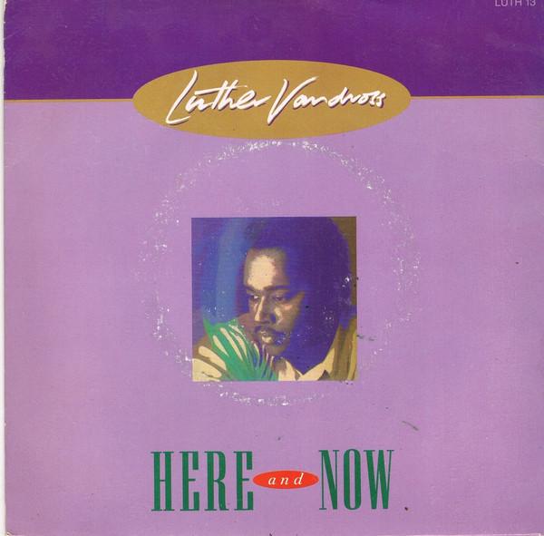 

7inch Record LUTHER VANDROSS - Here And Now LUTH13 Epic 1989 UK Soul/Funk Used