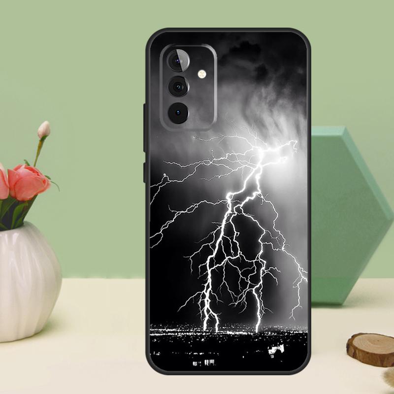 Sky Lightning Style For Samsung Galaxy A26 A54 A34 A14 A52 A32 A12 A13 A33 A53 A15 A16 A36 A56 A06 A35 A55 Case