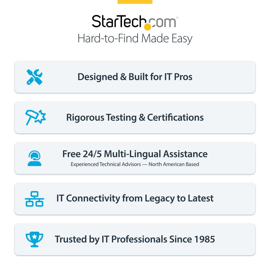 Stație de andocare StarTech cu porturi USB și LAN Dual 4K 60Hz 100W pentru Windows USB-C HDMI, Hub, LAN, (196N-USBC-DOCK)