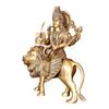 Ashtadhatu Brass Shri Maa Durga Idol, Durga Mata Sherawali Maa Murti - 6 Inch