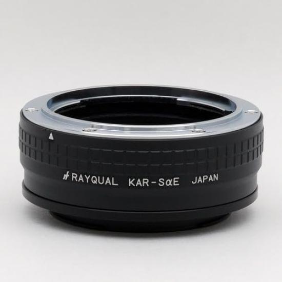

Rayqual Mount Adapter for Konica and Sony aE in KAR-SaE (Lens) AR-S (Camera) (Made Japan)