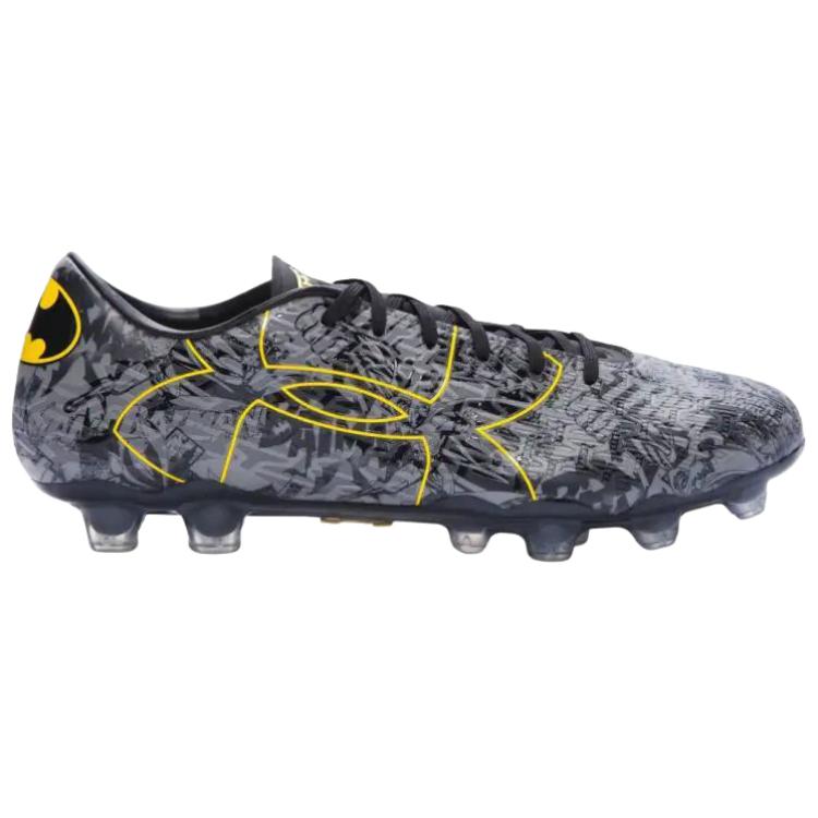 Under Armour ClutchFit Force 2.0 AE FG Batman Fußballschuh Unisex Sneaker Schwarz High-Visual-Gelb 1278852-001