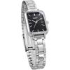 Casio Casio Standard Cheap Casio Women's Brass Metal Watch Silver Black LTP-V009D-1E
