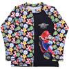 Super Mario Boys Rash Guard Full Pattern Swimsuit Swimming Supplies Swimwear 582 110cm Black