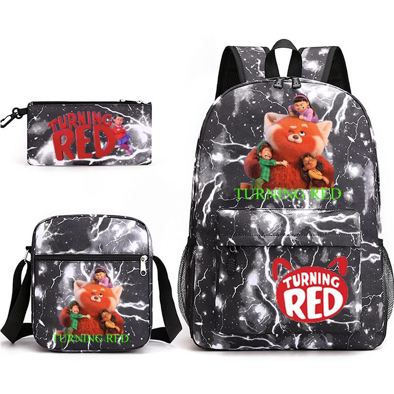 2022 Youth Metamorphosis 3 Sets/piece Laptop Backpack School Teen Girl Student Schoolbag