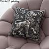 Vintage Löwe Luxus Kissenbezüge Muster Kissenbezug Geeignet für Sofa Schlafzimmer Auto Kissenbezug