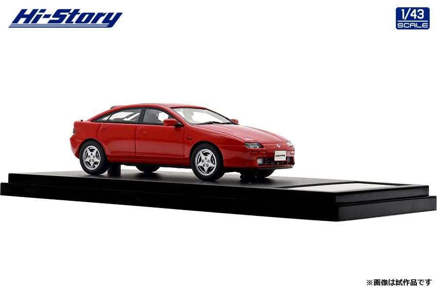 INTERALLIED Hi Story Scale Mazda LANTIS Type R 2000 Classic Red Finished Model HS488RE 1/43 (1995)