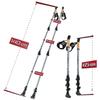 Nordic Walking Poles, Foldable, Adjustable, Telescopic - Gray K08