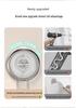 Wall-Mounted No-Punch Toilet Paper Dispenser and Storage Holder
