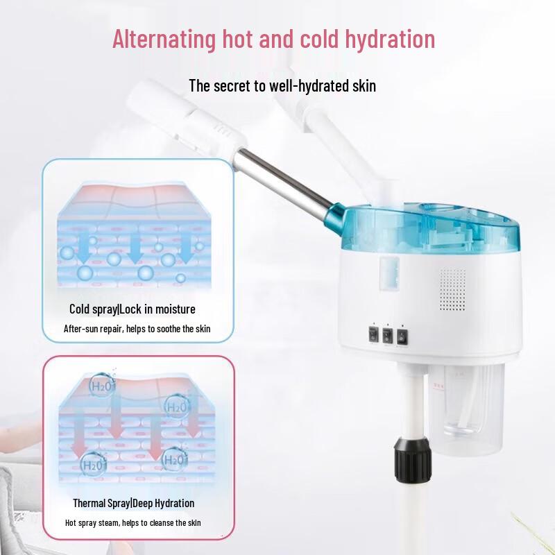 K·SKIN Hot & Cold Dual Spray Facial Steamer & Hydrating Mister