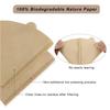 100pcs Wood Pulp Coffee Filter Paper High Permeability Coffee Filter Paper Natural Unbleached Coffee Maker Accessories