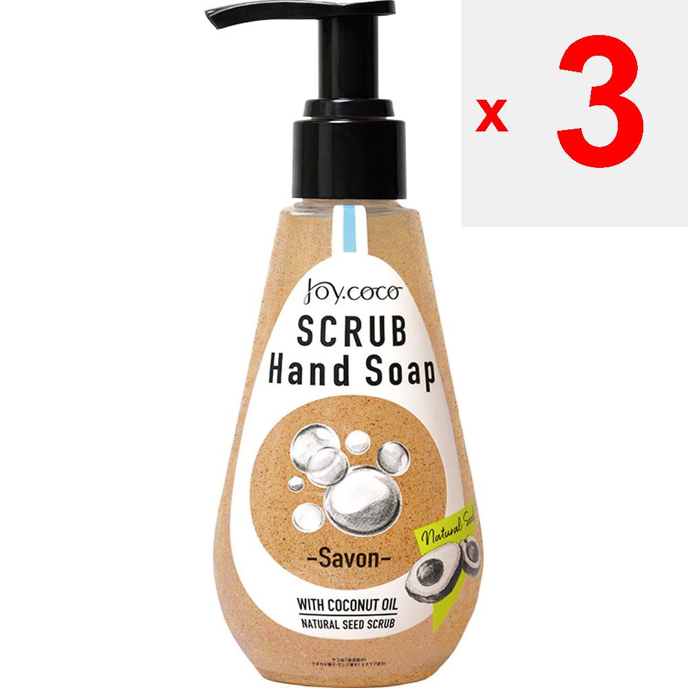Axis Скраб для рук Joy Coco Scrub Hand Soap Savon 200 мл Другие жидкости Тщательно намочите руки, возьмите необходимое количество средства. (1 нажатие), и потрите друг о друга, как будто катаете s