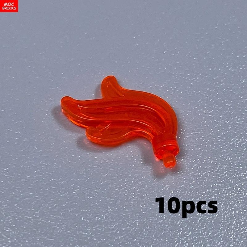 Non-Toxic Moc Bricks Flame Feather Fire 85959 6126 64647 Building Blocks Figure Diy Toys For Children Dolls Gifts