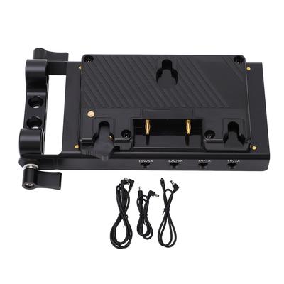 Platte für Gold Mount Akku D TAP Dualer USB-Ausgang 15mm Stangenklemme Netzteil Adapter Konverter