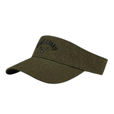 Callaway כובע מצחייה מטאלי לגברים עם לוגו ביצועים