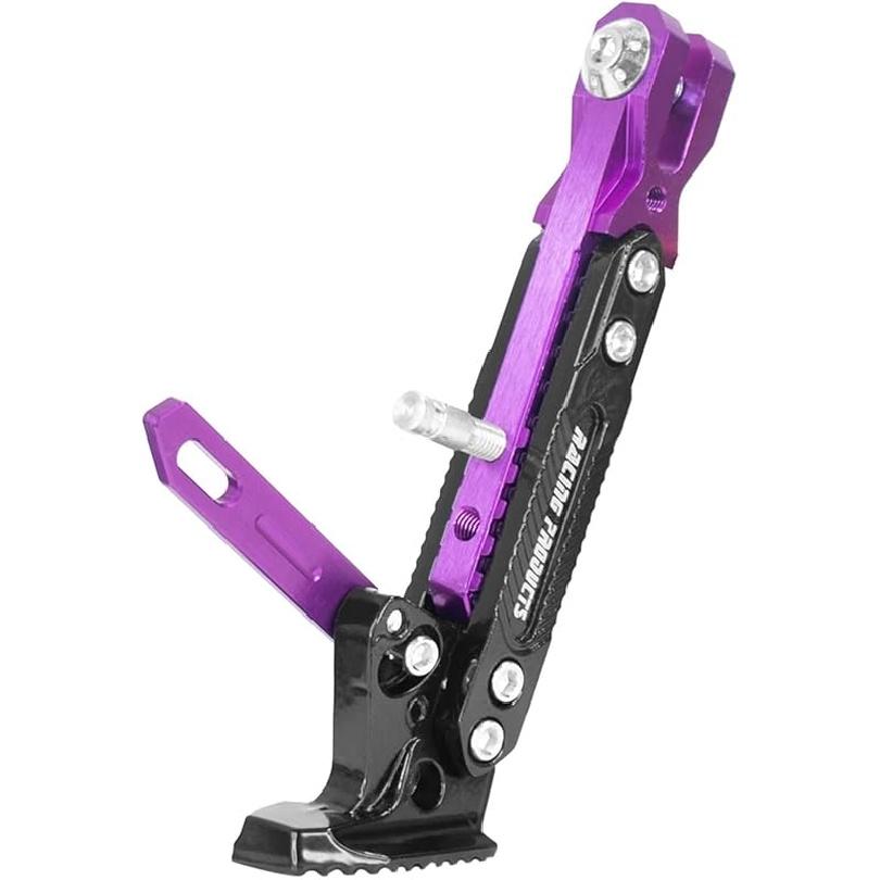 Motorbike Side Kickstand Foot Support for Dualtron 3 Thunder Spider Eagle Pro Scooter Kick Stand Parking Bracket Adjustable, Red