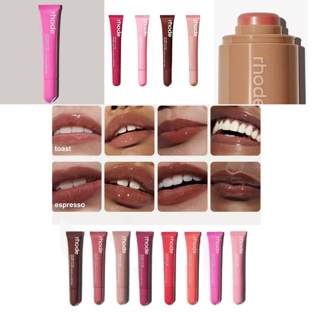 Rhode Skin Tuzlu Bronzlaştırıcı Kurdele Kızıl Dudak Parlatıcısı Tüm Cilt Tipleri İçin Nemlendirici Formül