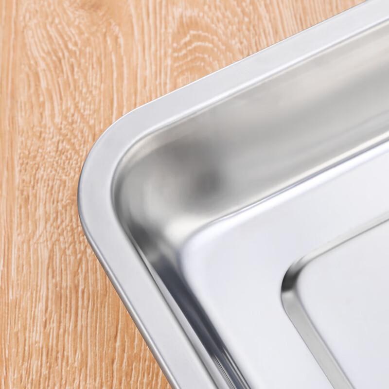 JOBO Extra Thick Stainless Steel Rectangular Tray