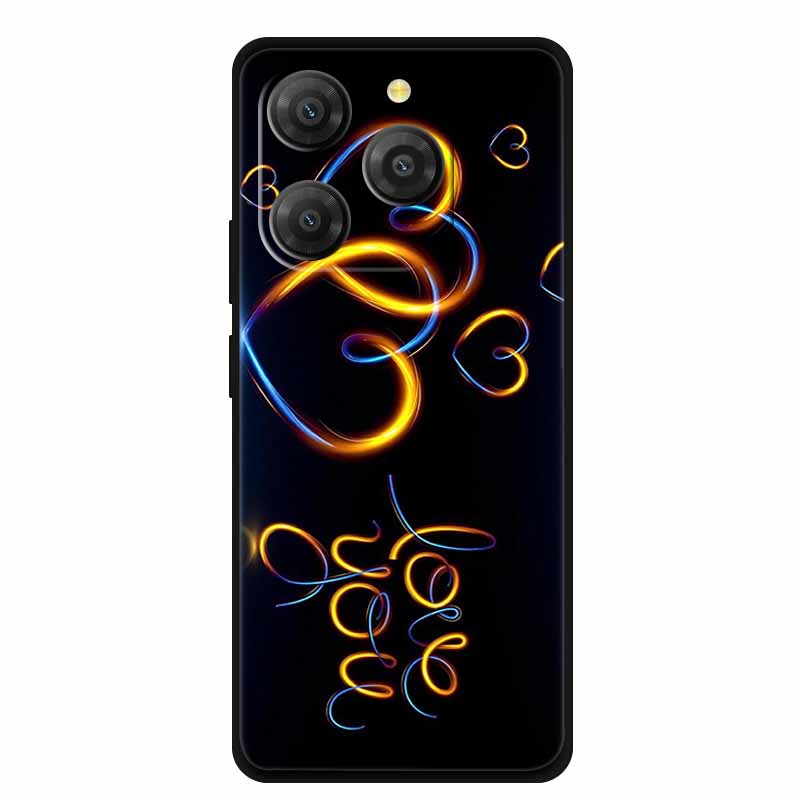 Για θήκη Blackview Shark 9 Shark9 Coque 6.67" Μαύρη Σιλικόνη Μαλακό Πίσω Κάλυμμα Θήκη Για θήκες τηλεφώνου Blackview Shark 9 Αντικραδασμική