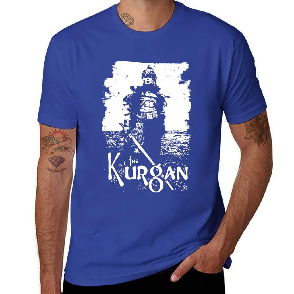 The Kurgan from Highlander T-Shirt Aesthetic Clothing Plain Tees Mens Clothing